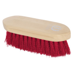 Imperial Riding Dandy brosse nylon dure avec dos bois verni Tango Red Rouge Imperial Riding Dandy brosse nylon dure avec dos bois verni Tango Red Rouge
