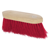 Imperial Riding Dandy brosse nylon longue dure avec dos bois v Tango Red Rouge