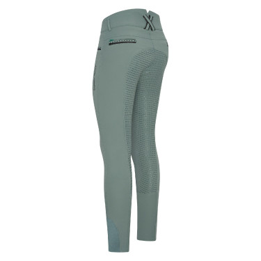 Pantalon d'équitation Imperial Riding El Capone high waist FullGrip Sage sombre Bleu