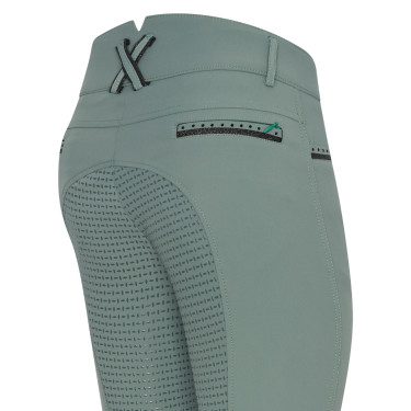 Pantalon d'équitation Imperial Riding El Capone high waist FullGrip Sage sombre Bleu