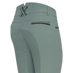 Rijbroek Imperial Riding El Capone high waist FullGrip Donkergroen Blauw