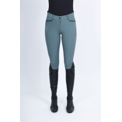 Rijbroek Imperial Riding El Capone high waist FullGrip Donkergroen Blauw