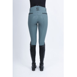 Rijbroek Imperial Riding El Capone high waist FullGrip Donkergroen Blauw