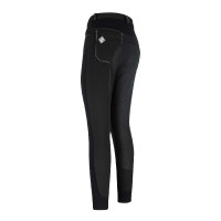 Pantalon d'equitation Euro-Star Laureta FullGrip femme Noir