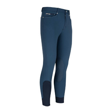 Pantalon d'equitation Euro-Star Active KneeGrip homme Indigo Bleu