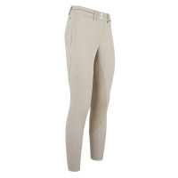 Pantalon d'equitation Euro-Star Jigsaw FullGrip Premium femm Silver lining Argent