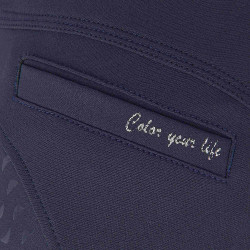 Pantalon d'equitation Easy Rider Macy FullGrip Bleu marine