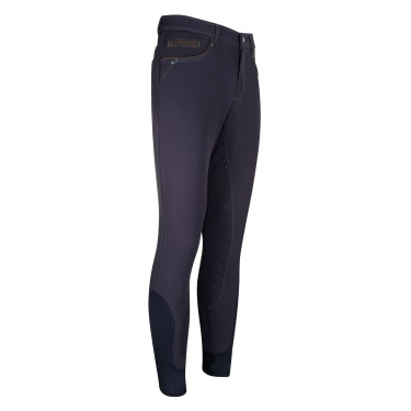 Pantalon d'equitation Euro-Star Phil FullGrip homme Bleu marine
