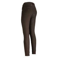 Pantalon d'equitation Euro-Star Miley PowerGrip femme Ebony Marron Pantalon d'equitation Euro-Star Miley PowerGrip femme Ebony Marron