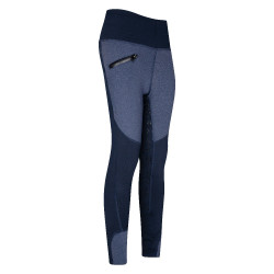 Legging d'équitation Easy Rider Dietse FullGrip enfant Navy / navy melange Bleu Legging d'équitation Easy Rider Dietse FullGrip enfant Navy / navy melange Bleu