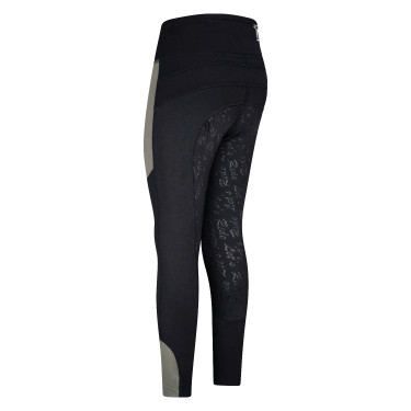 Legging d'équitation Easy Rider Dietse FullGrip enfant Olive / black Vert Legging d'équitation Easy Rider Dietse FullGrip enfant Olive / black Vert