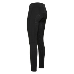 Legging d'équitation Euro-Star Dietse FullGrip enfant Noir