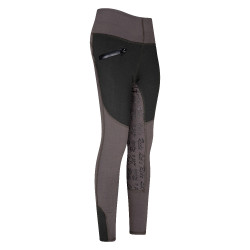 Legging d'équitation Euro-Star Dietse FullGrip enfant Gris noir Legging d'équitation Euro-Star Dietse FullGrip enfant Gris noir