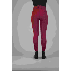 Pantalon d'équitation Easy Rider Sera FullGrip Prune Violet