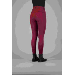 Pantalon d'équitation Easy Rider Sera FullGrip Prune Violet