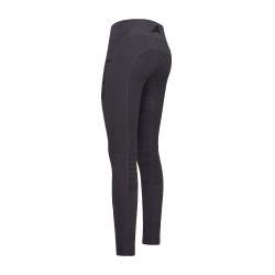 Legging d'équitation Easy Rider Livia FullGrip Periscope Gris