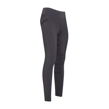 Legging d'équitation Easy Rider Dietse FullGrip enfant Périscope Violet Legging d'équitation Easy Rider Dietse FullGrip enfant Périscope Violet