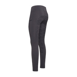 Legging d'équitation Easy Rider Dietse FullGrip enfant Périscope Violet Legging d'équitation Easy Rider Dietse FullGrip enfant Périscope Violet