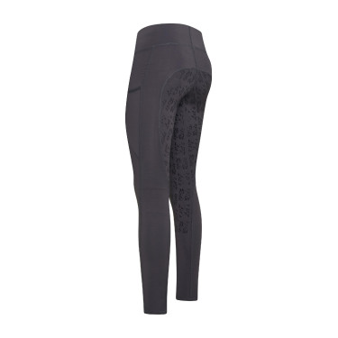 Legging d'équitation Easy Rider Dietse FullGrip enfant Périscope Violet Legging d'équitation Easy Rider Dietse FullGrip enfant Périscope Violet