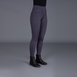 Legging d'équitation Easy Rider Dietse FullGrip enfant Périscope Violet Legging d'équitation Easy Rider Dietse FullGrip enfant Périscope Violet