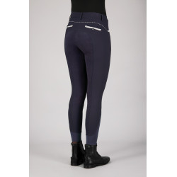 Pantalon d'équitation Easy Rider Carice FullGrip Bleu marine Pantalon d'équitation Easy Rider Carice FullGrip Bleu marine