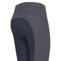 Pantalon d'équitation Easy Rider Elodie Diamond Full Periscope Gris Pantalon d'équitation Easy Rider Elodie Diamond Full Periscope Gris