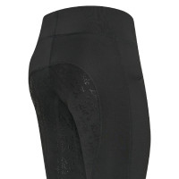 Legging d'équitation Euro-Star Dietse Winter FullGrip Noir