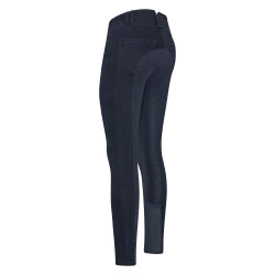Pantalon d'équitation Euro-Star Slim Shape Denim FullGrip Dark blue denim Bleu Pantalon d'équitation Euro-Star Slim Shape Denim FullGrip Dark blue denim Bleu