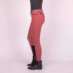 Pantalon d'équitation Euro-Star Arista Fashion Diamond FullGrip Zinfadel Bordeaux Pantalon d'équitation Euro-Star Arista Fashion Diamond FullGrip Zinfadel Bordeaux
