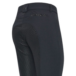 Pantalon d'équitation Euro-Star Arista Fashion Diamond FullGrip Noir