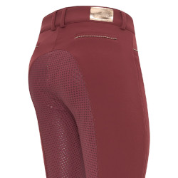Pantalon d'équitation Euro-Star Arielle Fashion FullGrip Zinfadel Bordeaux Pantalon d'équitation Euro-Star Arielle Fashion FullGrip Zinfadel Bordeaux
