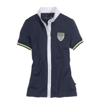 Wedstrijdpolo Euro-Star Brigitte Marineblauw
