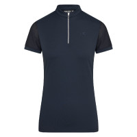Top met halve rits Euro-Star Valentina Marineblauw