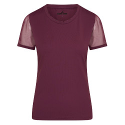 T-shirt Euro-Star Lucia Dark berry Rouge T-shirt Euro-Star Lucia Dark berry Rouge