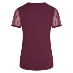 T-shirt Euro-Star Lucia Dark berry Rouge T-shirt Euro-Star Lucia Dark berry Rouge