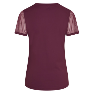 T-shirt Euro-Star Lucia Dark berry Rouge T-shirt Euro-Star Lucia Dark berry Rouge