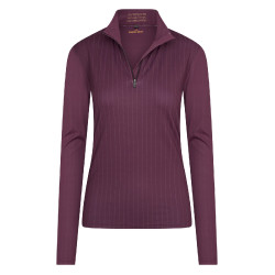 Top UV Euro-Star Sole Dark berry Rouge