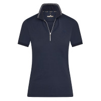 Polo avec demi-zip Euro-Star Gina Bleu marine