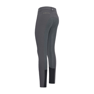 Pantalon d'équitation Euro-Star Arista Fashion Diamond FullGrip Periscope Gris