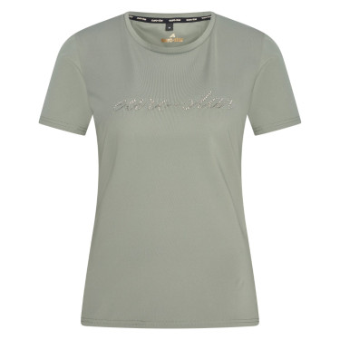 T-shirt Euro-Star Ceres Castor gris Vert T-shirt Euro-Star Ceres Castor gris Vert