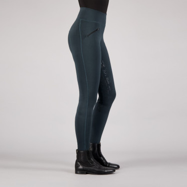Legging d'équitation Euro-Star Dietse FullGrip enfant Army green Legging d'équitation Euro-Star Dietse FullGrip enfant Army green