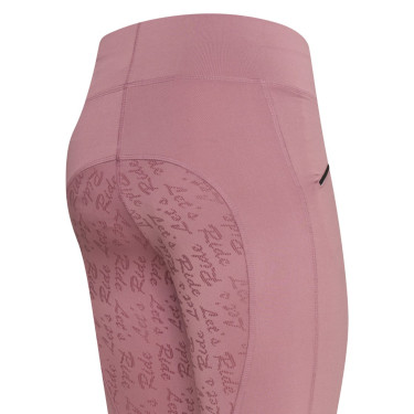Legging d'équitation Euro-Star Dietse FullGrip enfant Nostalgic pink Legging d'équitation Euro-Star Dietse FullGrip enfant Nostalgic pink