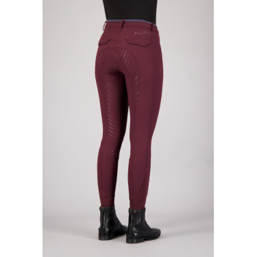 Pantalon d'equitation Euro-Star Sissy FullGrip Dark berry Pantalon d'equitation Euro-Star Sissy FullGrip Dark berry