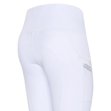 Legging d'équitation Euro-Star Breez Summer FullGrip Blanc Legging d'équitation Euro-Star Breez Summer FullGrip Blanc