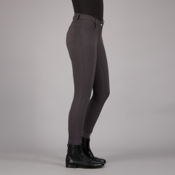 Pantalon d'équitation Easy Rider Evita FullGrip enfant Earth Gris Pantalon d'équitation Easy Rider Evita FullGrip enfant Earth Gris