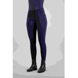 Rijbroek Euro-Star Indigo high waist Full Marineblauw