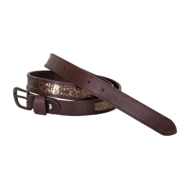 Euro-Star Glittery Riem Mokka Bruin