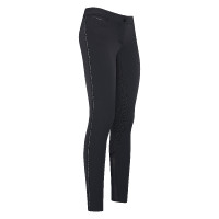 Pantalon d'équitation Euro-Star Indigo Diam. Softshell FullGrip Noir