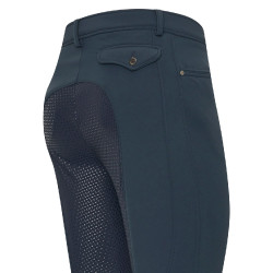 Pantalon d'équitation Euro-Star Camillo So. FullGrip Bleu marine