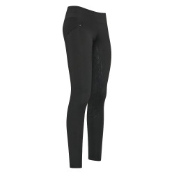 Legging d'équitation Euro-Star Dietse Winter FullGrip Kids Noir